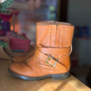 Zara leather boots